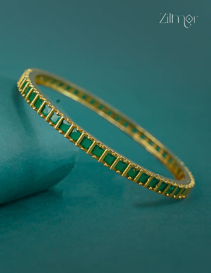 18k Gold Plated Anti-Tarnish AD stone Bangle -CL1012296