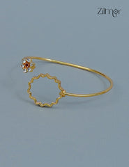 Gold Plated Openable Bangle - CL1012246