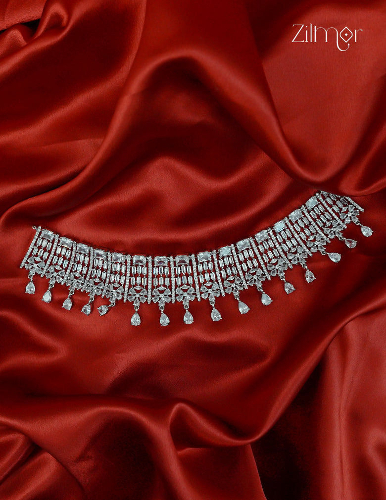 Zurab -AD Stone Bridal Necklace - CL1012213