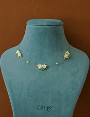 SN1012068- Lotus Pendant Invisible Necklace