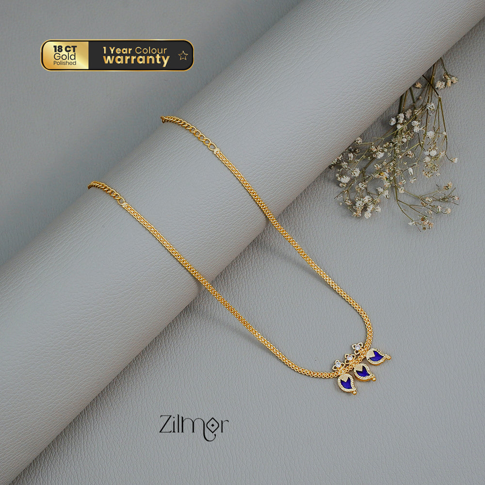 Simple Mango palakka necklace - KY100835