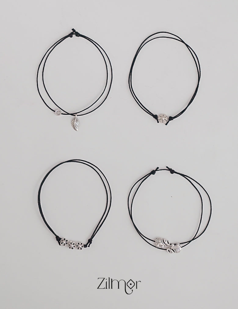 Anklet Pack Of 4 In One Combo 8-Zilmor