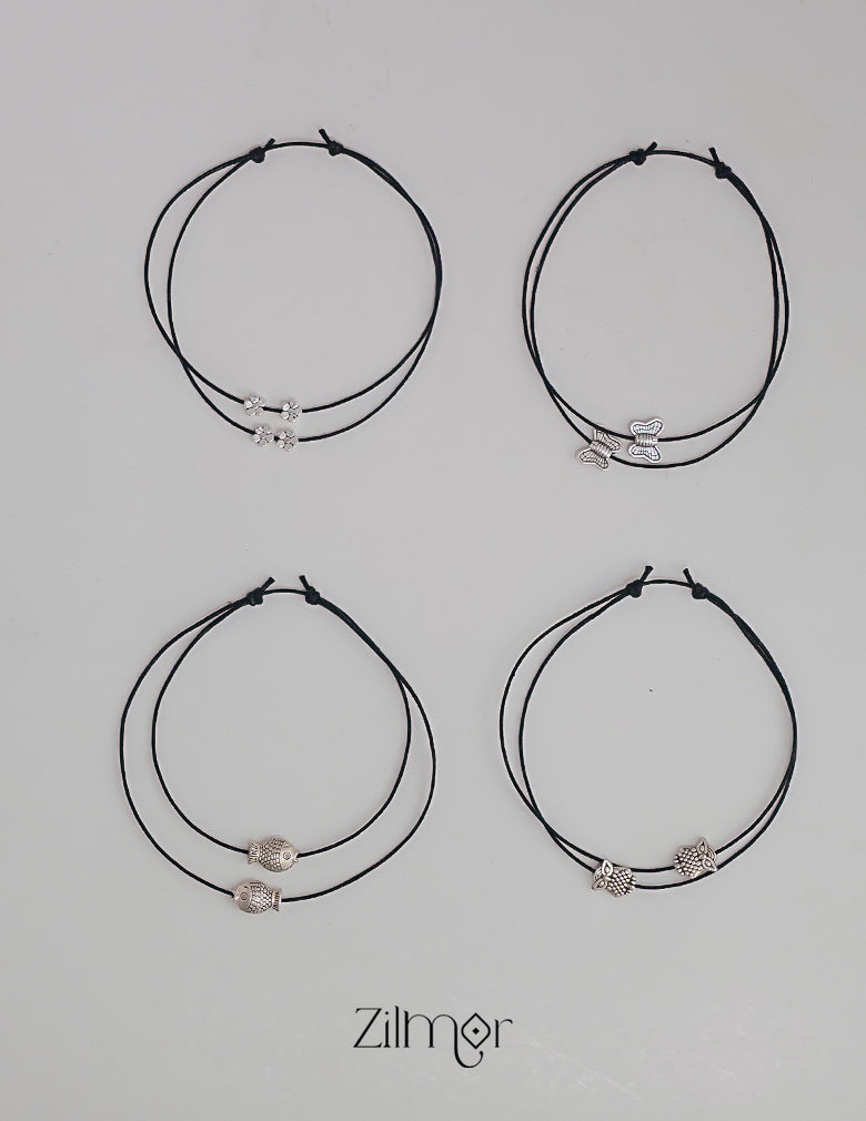 Anklet Pack Of 4 In One Combo 9-Zilmor