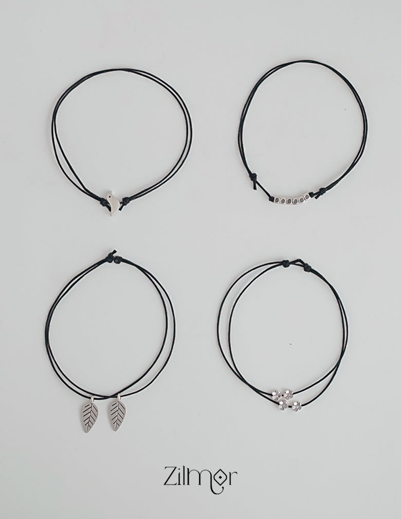 Anklet Pack Of 4 In One Combo 10-Zilmor