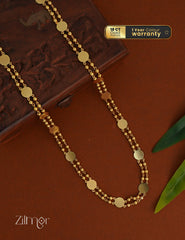ZS1012154 -Traditional Kaashu Necklace – Non-Idol 18K Gold Plated