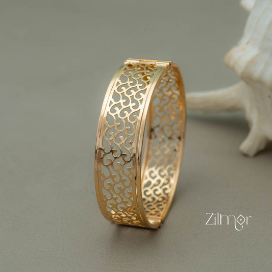 KF101080 - Gold Plated Bridal Bangle