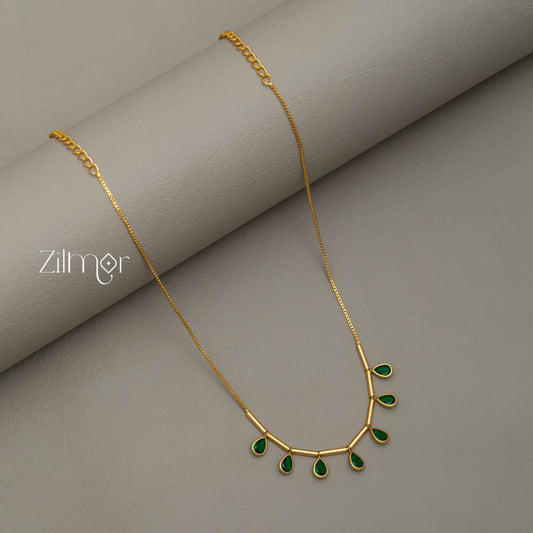 PE101657  - Gold tone Simple Necklace