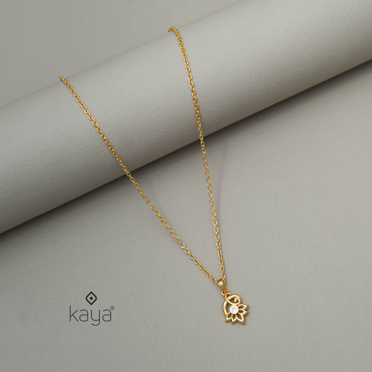 Simple pendant Necklace - NG10089