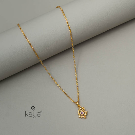 Simple pendant Necklace - NG10089