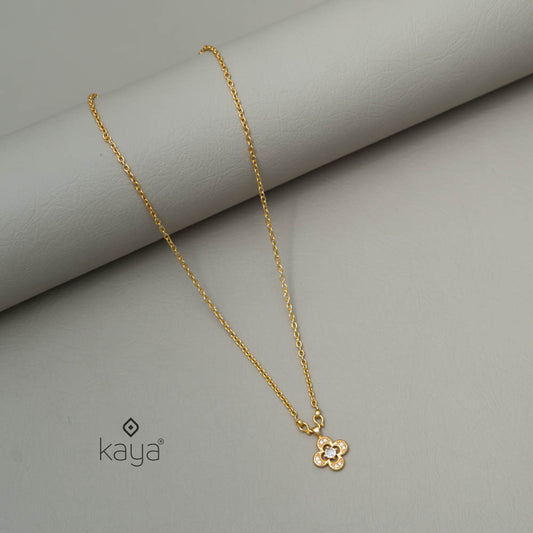 Simple pendant Necklace - PE100309