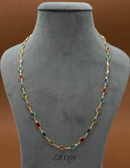 KY101528 - Semi Precious Stone Long Necklace 3-Zilmor