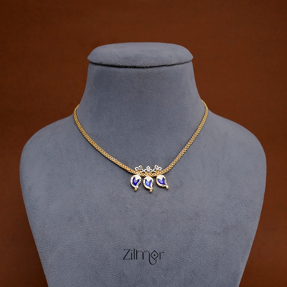 Simple Mango palakka necklace - KY100835