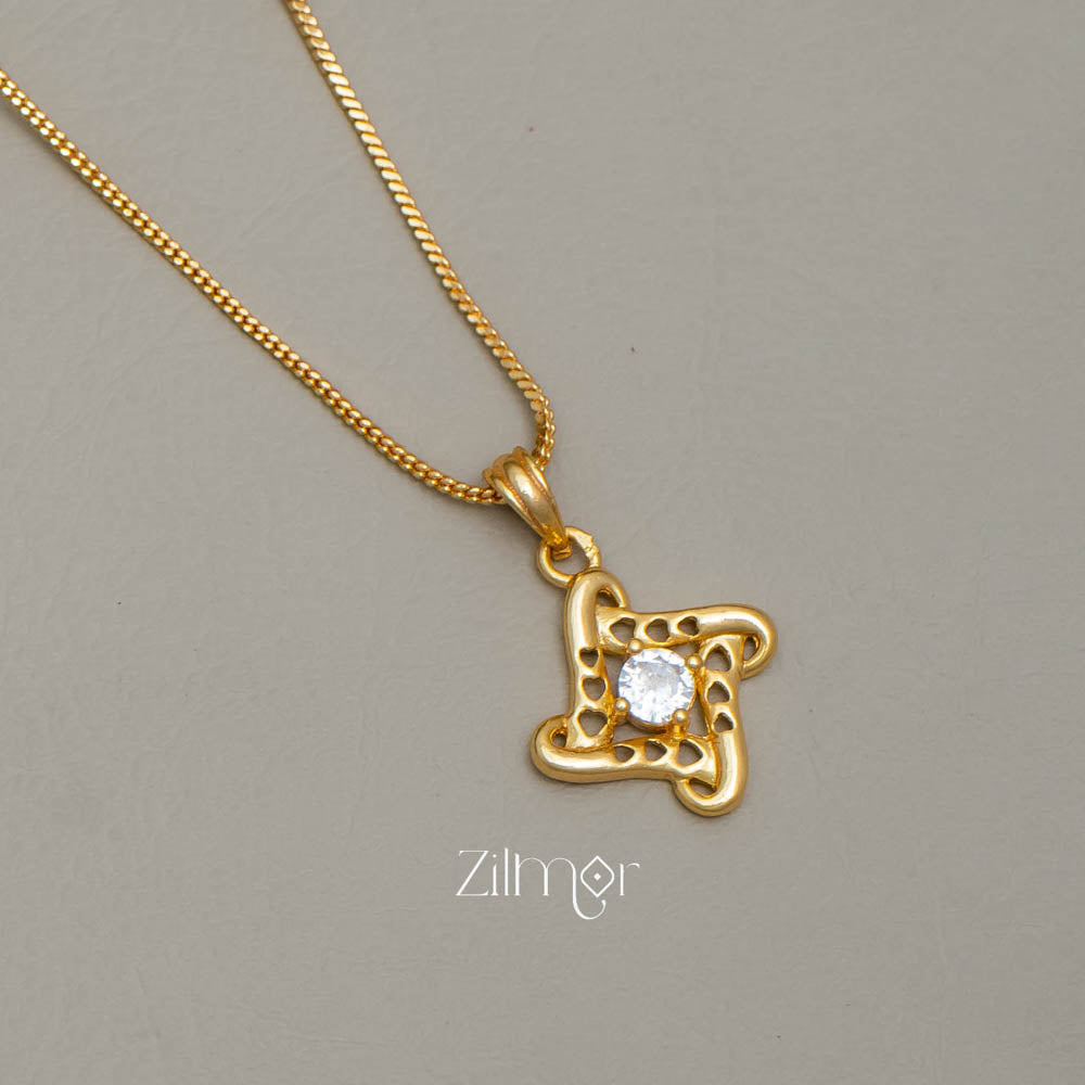 Simple pendant Necklace - SG100290