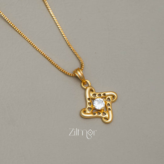 Simple pendant Necklace - SG100290