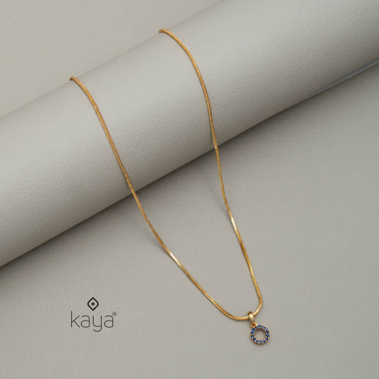 Simple pendant Necklace (color option) - KE100269