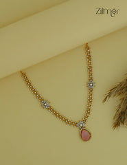 Premium Antique AD Stone  Necklace - CL1012076