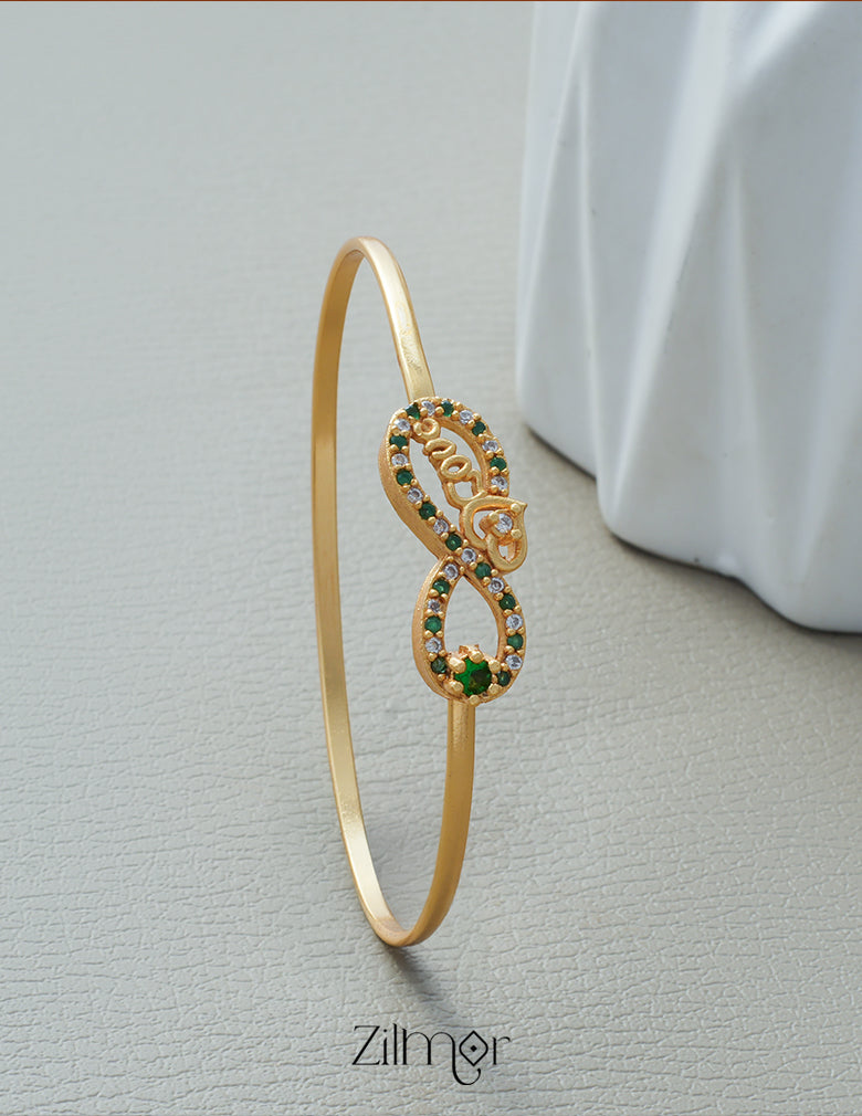KF1011356 - Gold Plated Openable Bangle 3-Zilmor