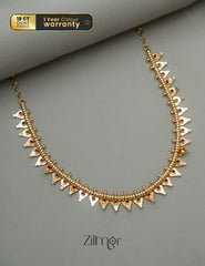 PP101876 - Gold Plated Thali kootam short necklace 1-Zilmor