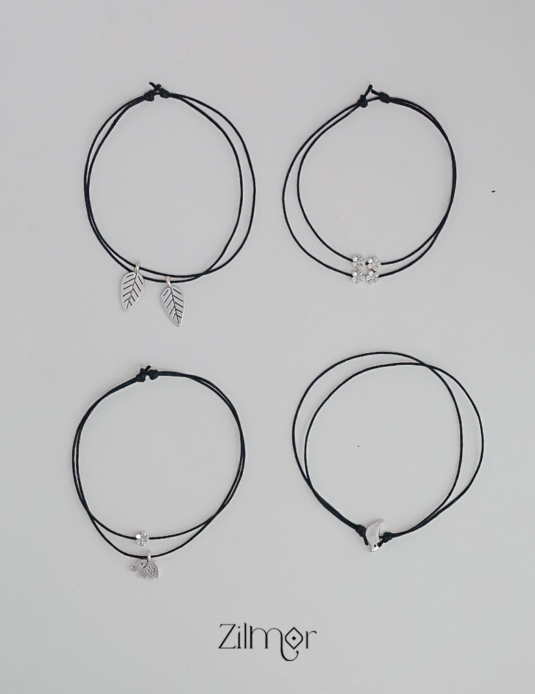 Anklet Pack Of 4 In One Combo 12-Zilmor