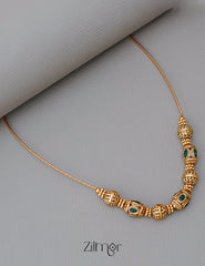 NV1011690 -  Traditional Antique Beaded  Necklace (color option) 1-Zilmor