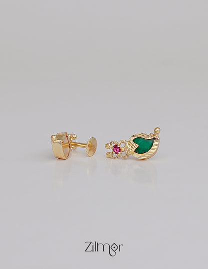 Mango Palakka Necklace Set - PP10117 4-Zilmor