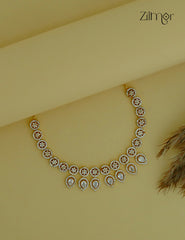 Premium Antique AD Stone  Necklace - CL1012081