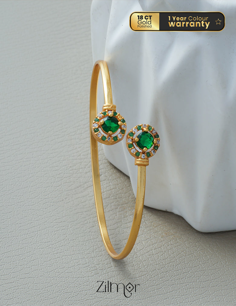 KF1011221 - Gold Plated Adjustable Bangle