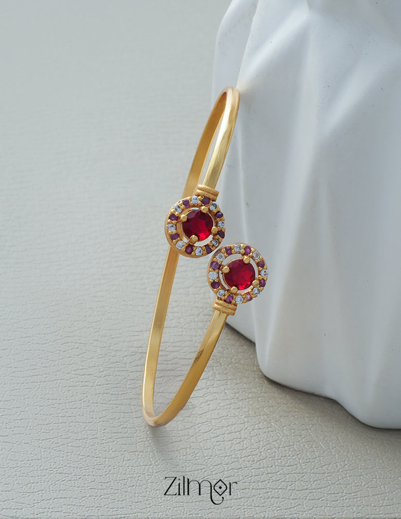 KF1011221 - Gold Plated Adjustable Bangle