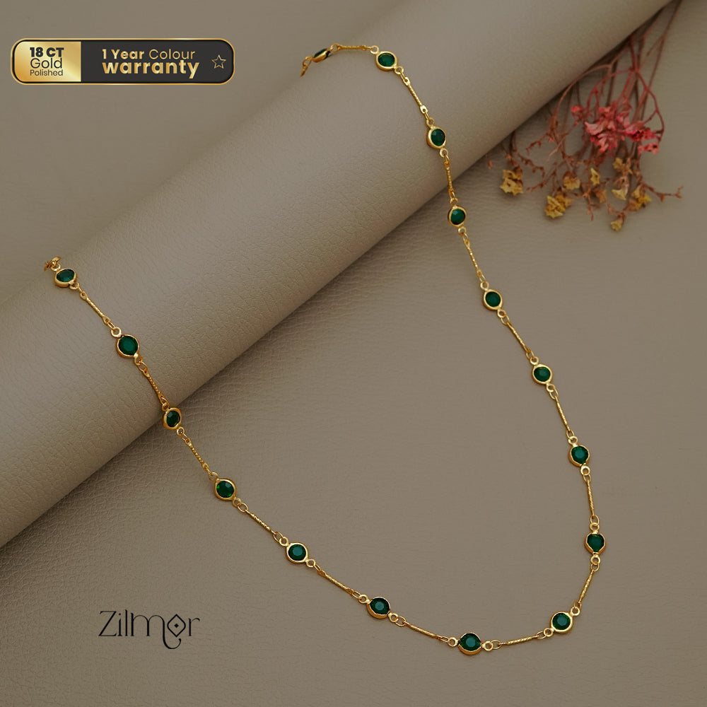 PE1011298 - Semi Precious stone daily wear necklace