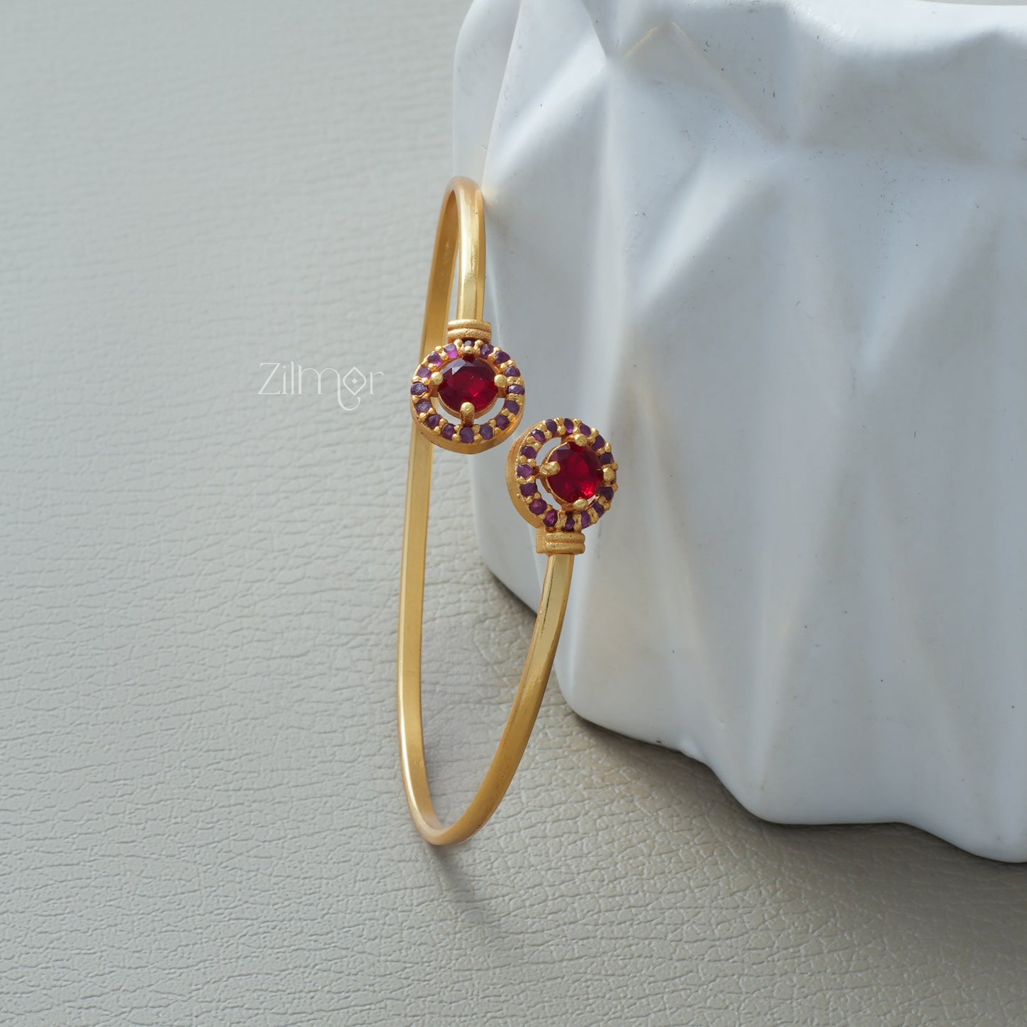 KF1011221 - Gold Plated Adjustable Bangle