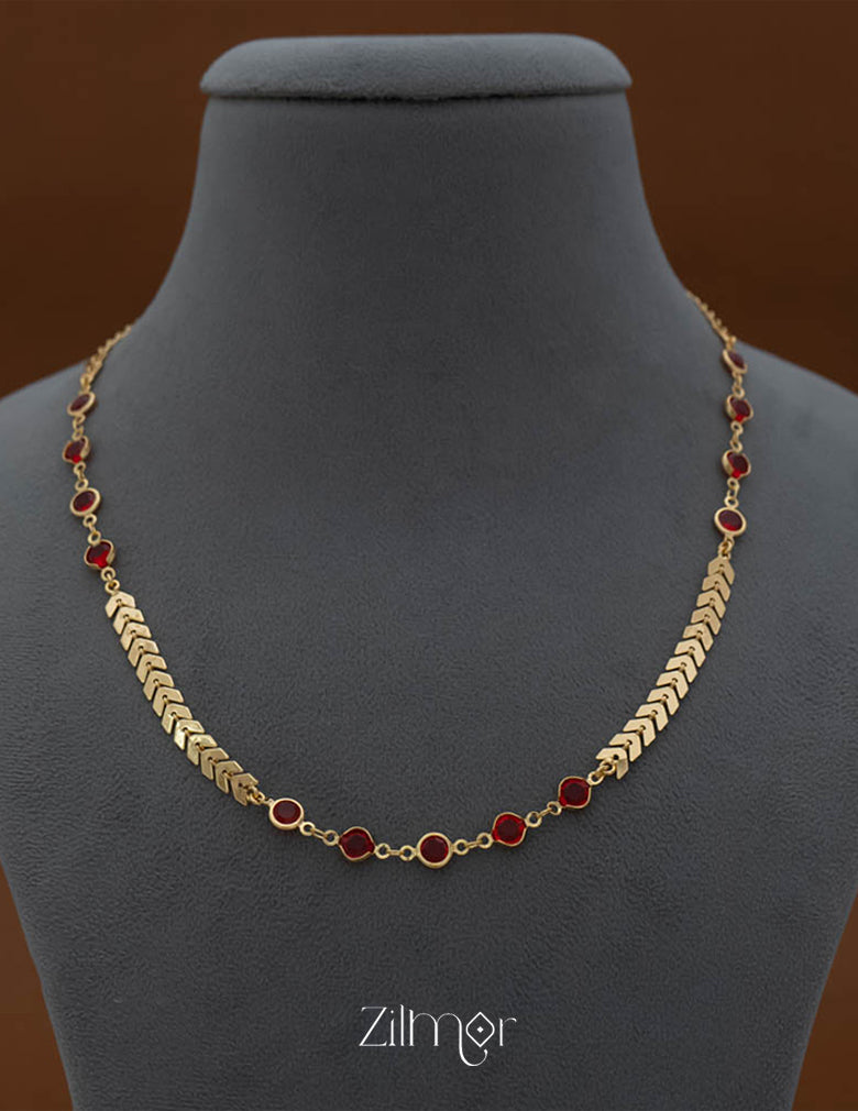 KY101907 - Gold Tone Necklace Bracelet Set 3-Zilmor