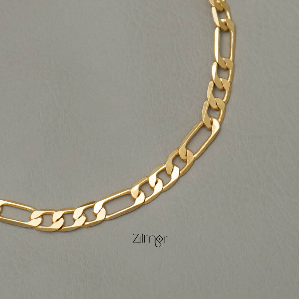 KY101771 - Gold Toned Link Chain  Bracelet