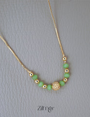 TR101997 - Gold Plated  Simple Necklace 2-Zilmor