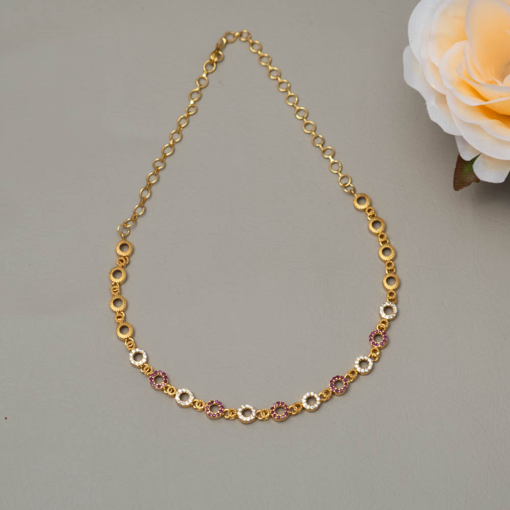 PE101451 - AD Stone Necklace