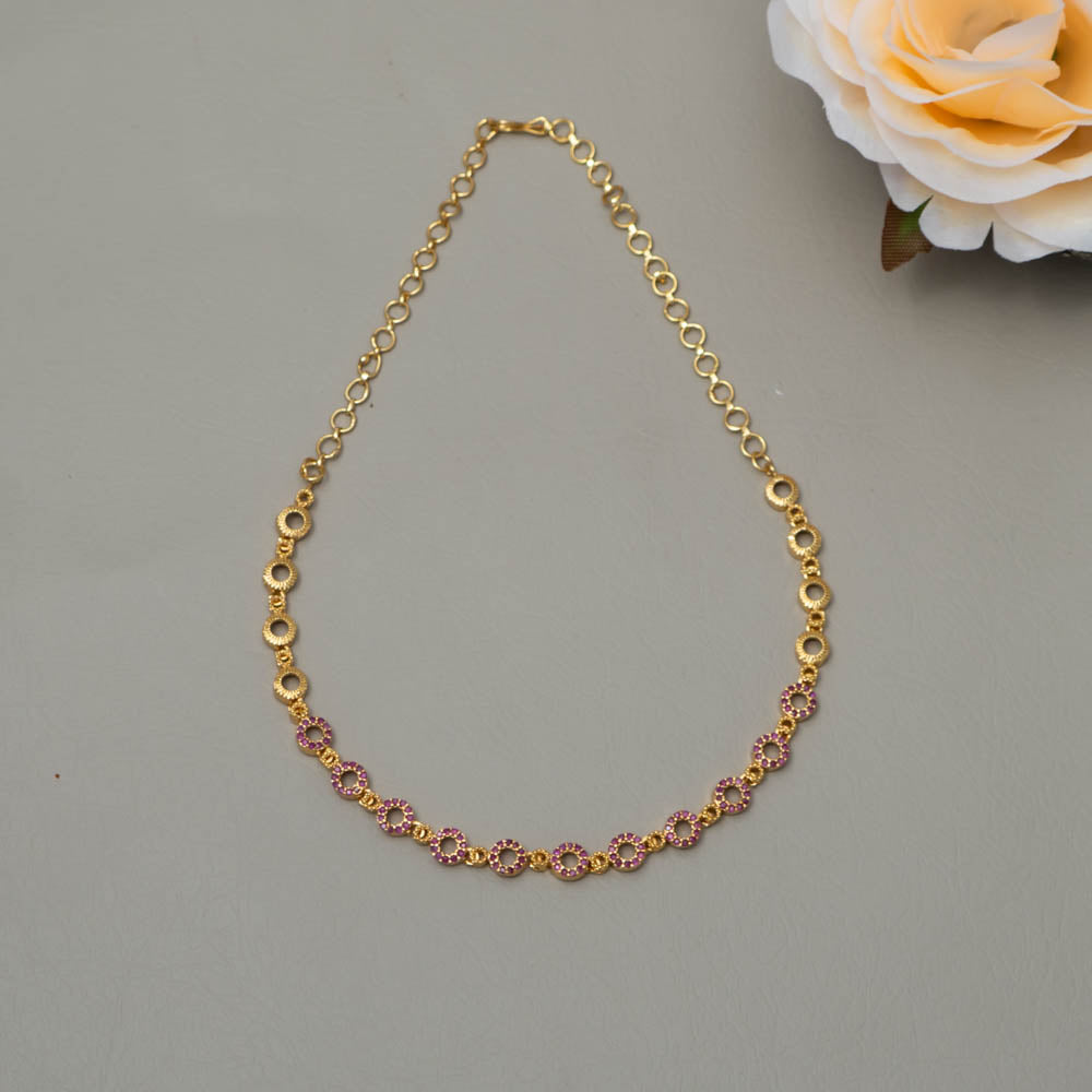 PE101451 - AD Stone Necklace