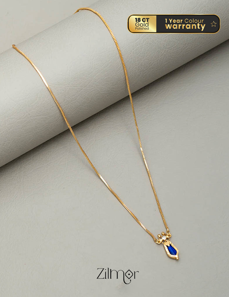 Nagapadam Pendant Solitaire Necklace (color option)
