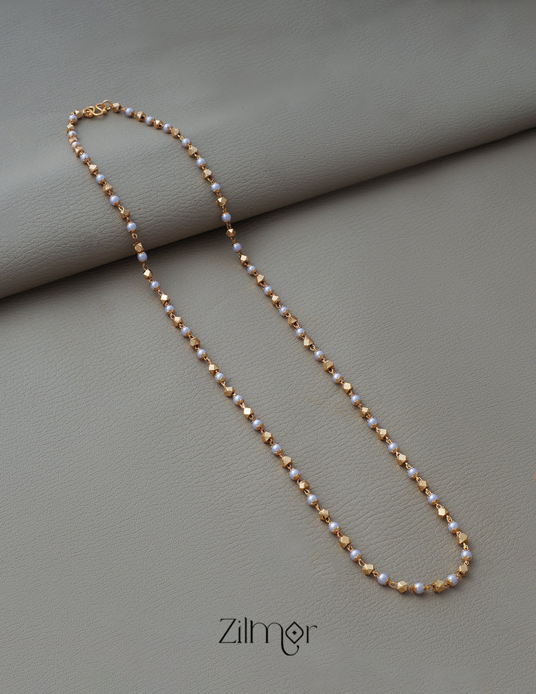 PE1011301 - Pearl Beads Daily Wear Simple Necklace