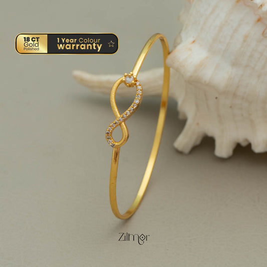 KF101235 - Gold Plated Openable Bangle