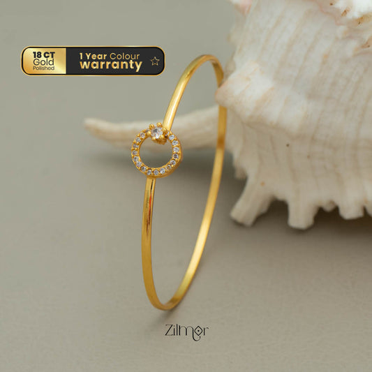 PP101208 - Gold Plated Openable Bangle