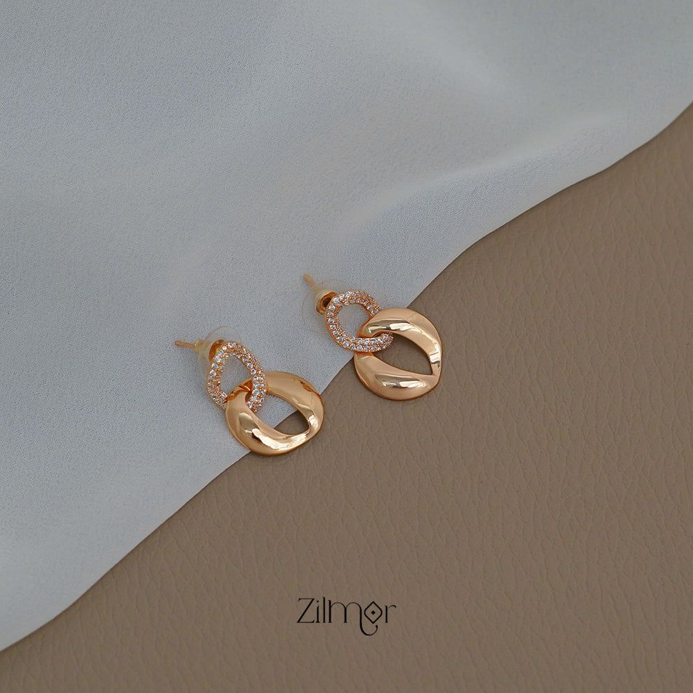 ZN1011512 - AD Stone  Chic Earrings