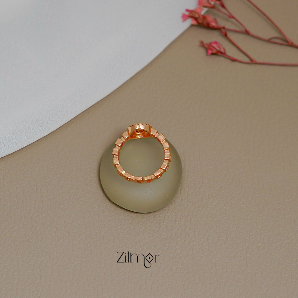 ZN1011515 -  AD Stone Adjustable Ring