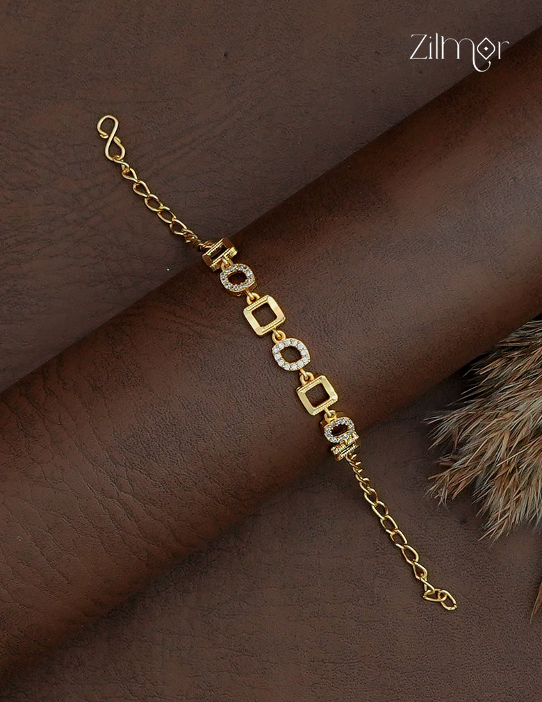 18K Gold Plated AD Stone Bracelet - PP1013063