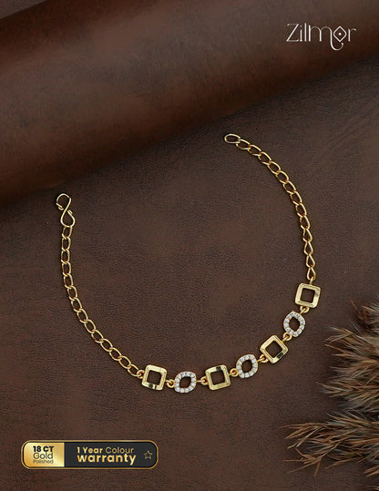18K Gold Plated AD Stone Bracelet - PP1013063
