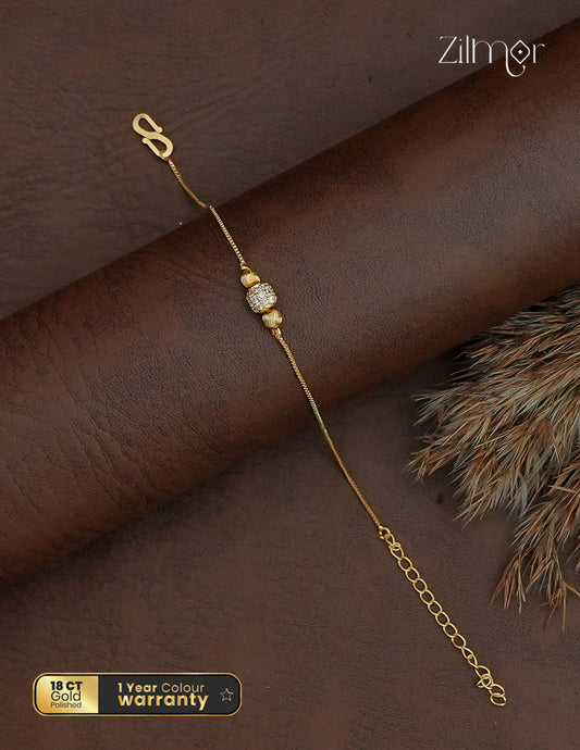 18K Gold Plated AD Stone Bracelet - PP1013064