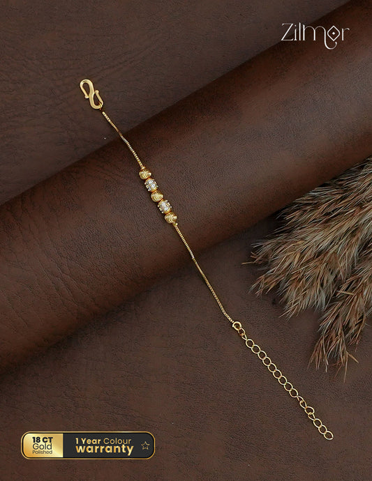 18K Gold Plated AD Stone Bracelet - PP1013066