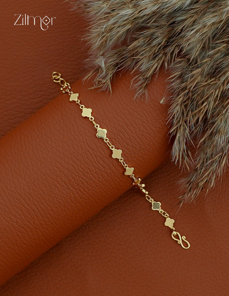 18K Gold Plated Chain Bracelet - KT1012431