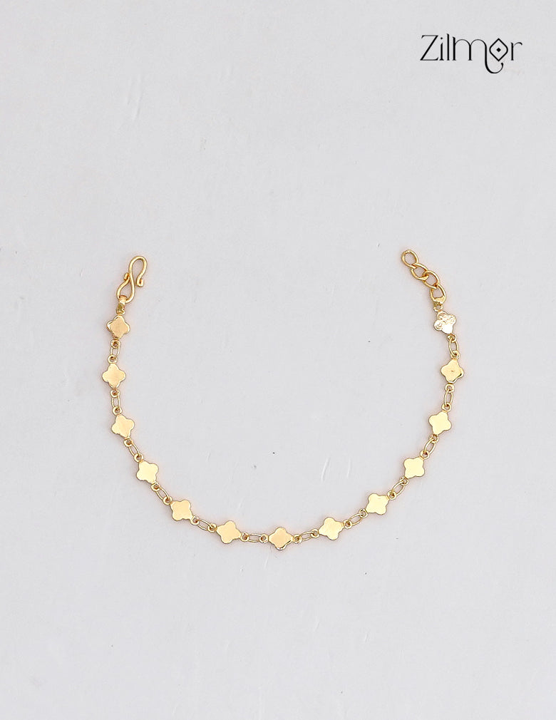 18K Gold Plated Chain Bracelet - KT1012431