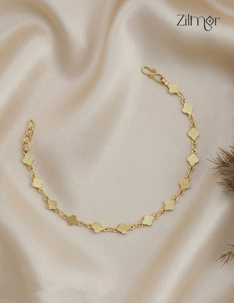 18K Gold Plated Chain Bracelet - KT1012431