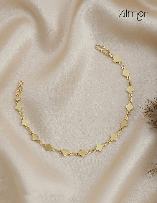 18K Gold Plated Chain Bracelet - KT1012431