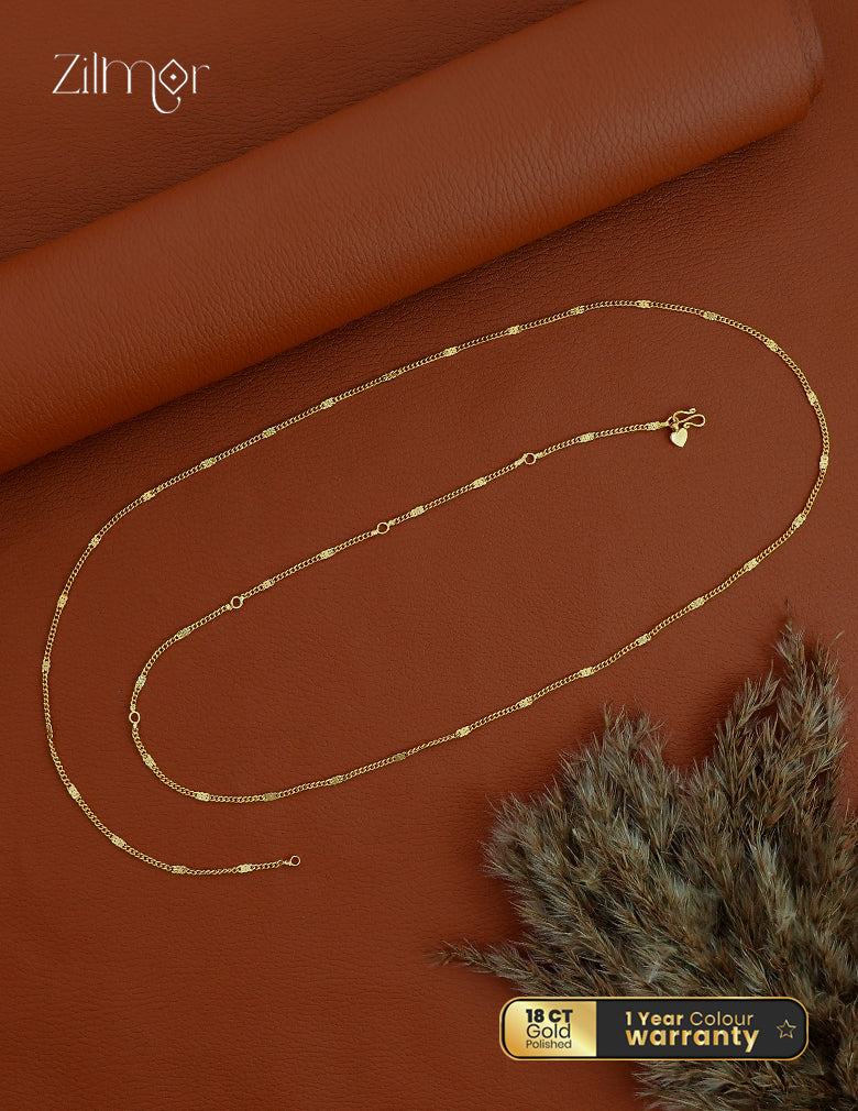 18K Gold Plated Hip Chain - KT1012435